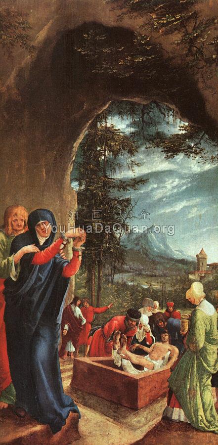 埋葬基督 - 阿尔布雷希·阿尔特多费尔